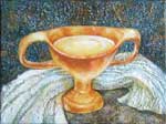"The cup of Suria"  2000, oil,  3040 cm