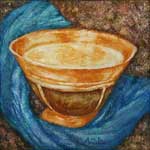 "The cup of Suria"  2000, oil, 3030 cm