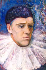 Pierro. 4331. Canvas on cardboard, oil, 1976