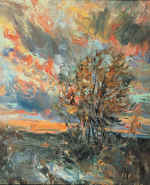 Sunset. 1998. Canvas, oil. 6050