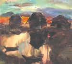 Evening. 1996. Canvas, oil. 5157