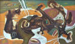 Talk about yourself. 1991. 150x90. Canvas., oil.